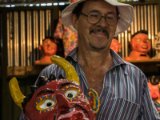IMG 7595 : 2017, Costa Rica, Escazu, Karnevalsmasken, Maskenbauer Gerardo Montoya, People